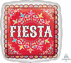 Metallic Papel Picado Foil Balloon - 18"