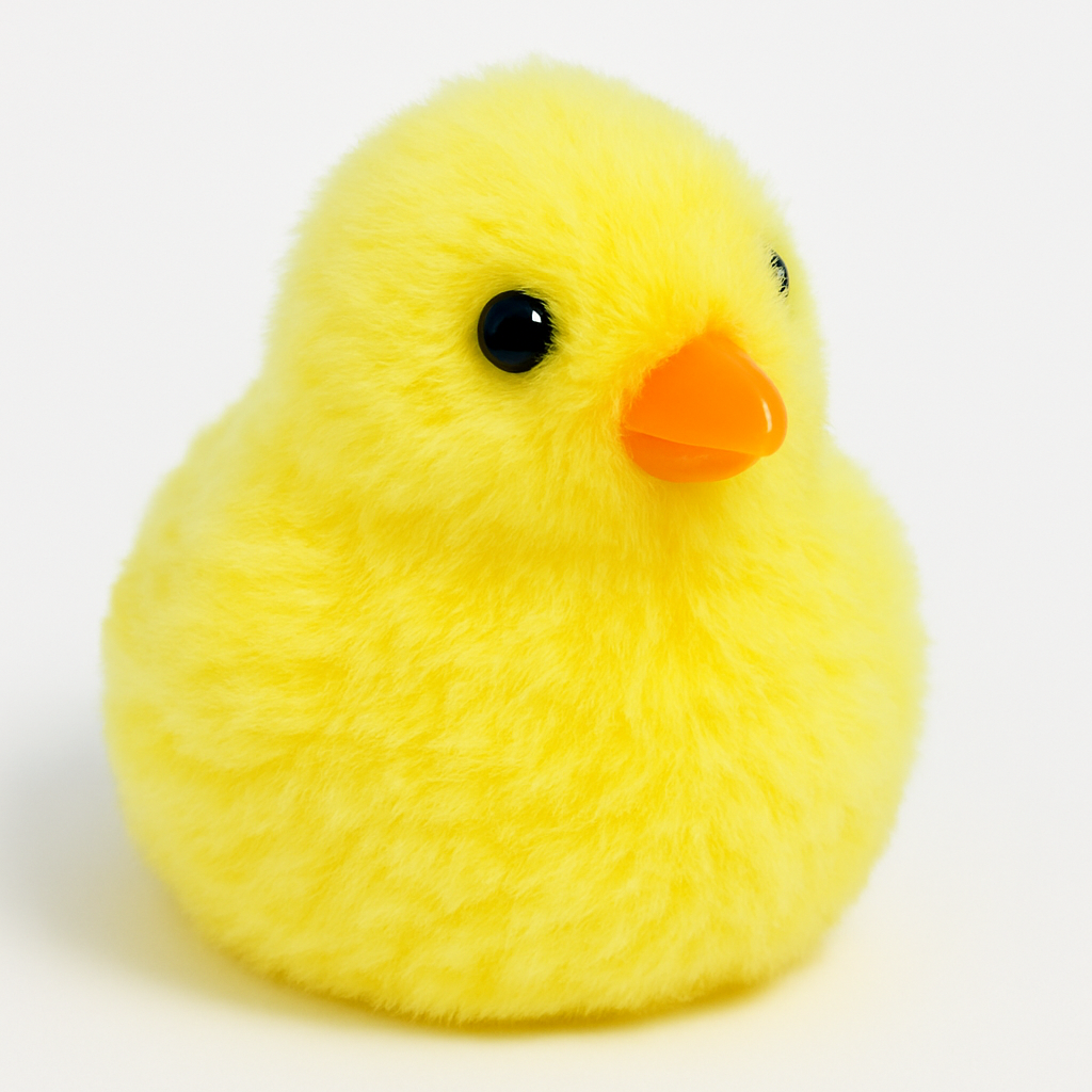 Chirping Easter Chick Plush Toy