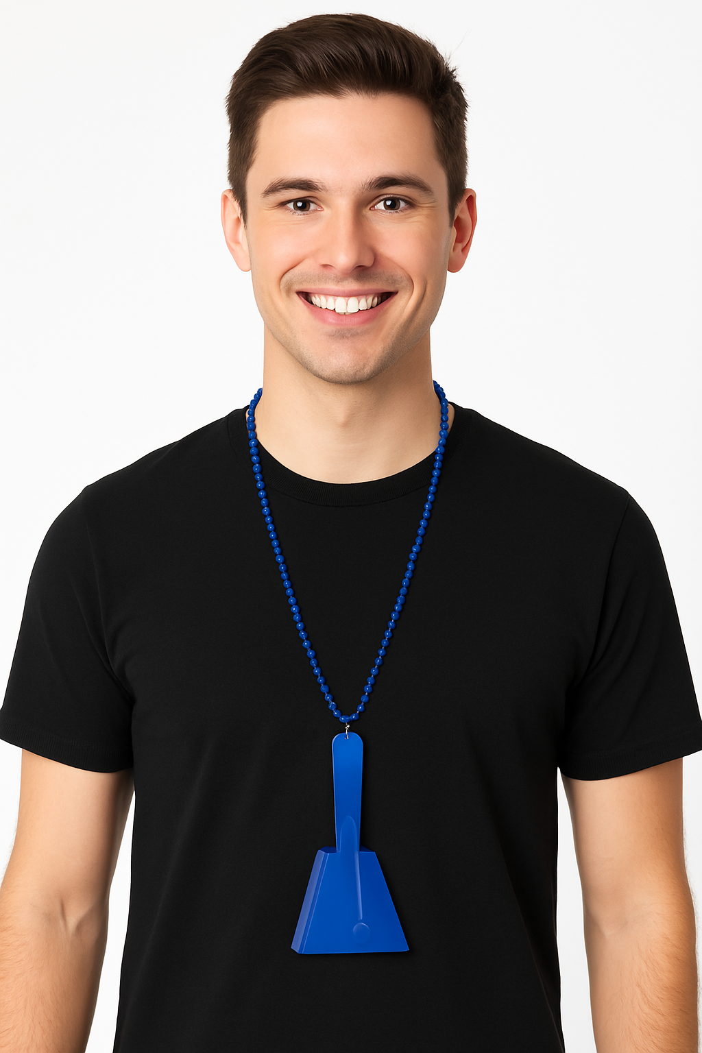 Royal Blue Clacker Necklace ‚Äì Team Spirit Noisemaker