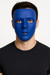 Royal Blue Full Face Mask ‚Äì Team Spirit Costume Accessory
