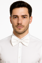 Classic White Bow Tie - Versatile Costume Accessory