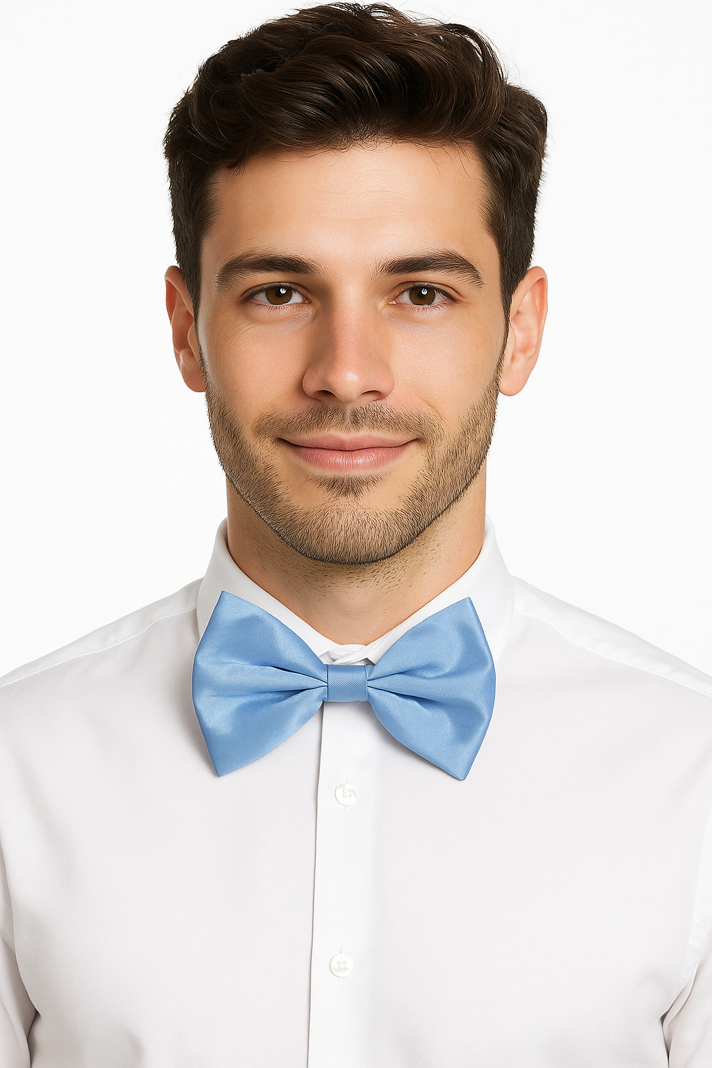 Light Blue Bow Tie Costume Accessory