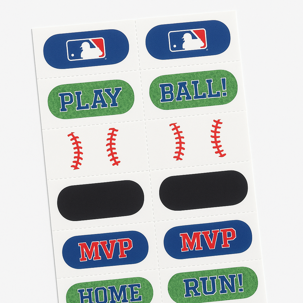 Major League Baseball Face Tattoos ‚Äì 12-Pack