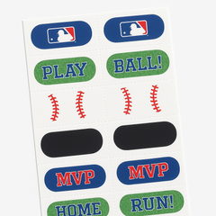 Major League Baseball Face Tattoos ‚Äì 12-Pack
