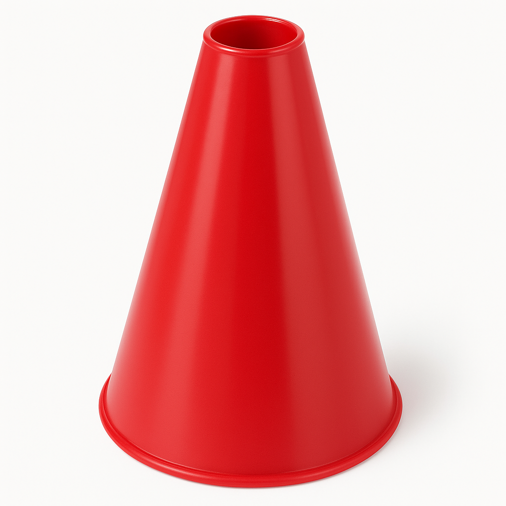 Red Team Spirit Megaphone - 8.25" Cone