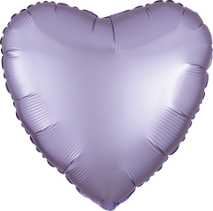 Luxurious Lilac Heart Foil Balloon