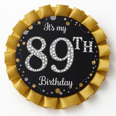 Spark Celebration Birthday Button