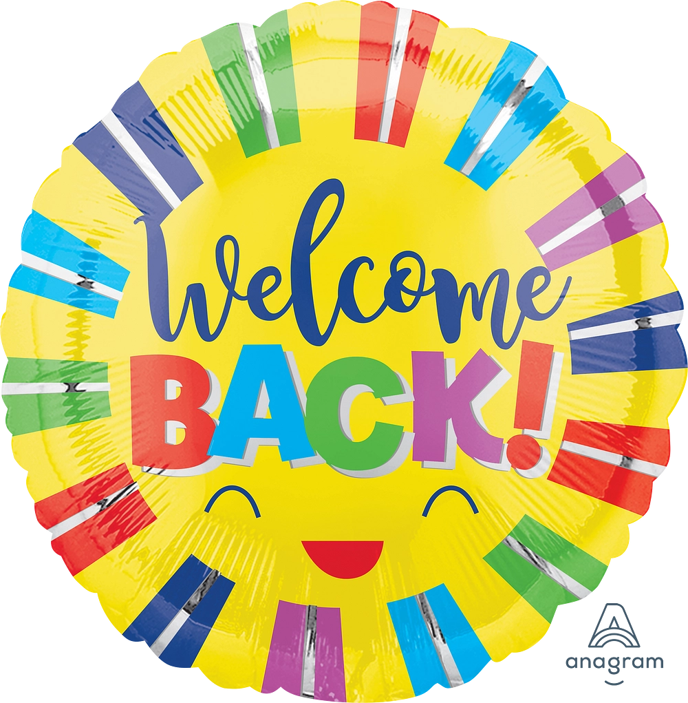 Welcome Back Foil Balloon - 18 Inch