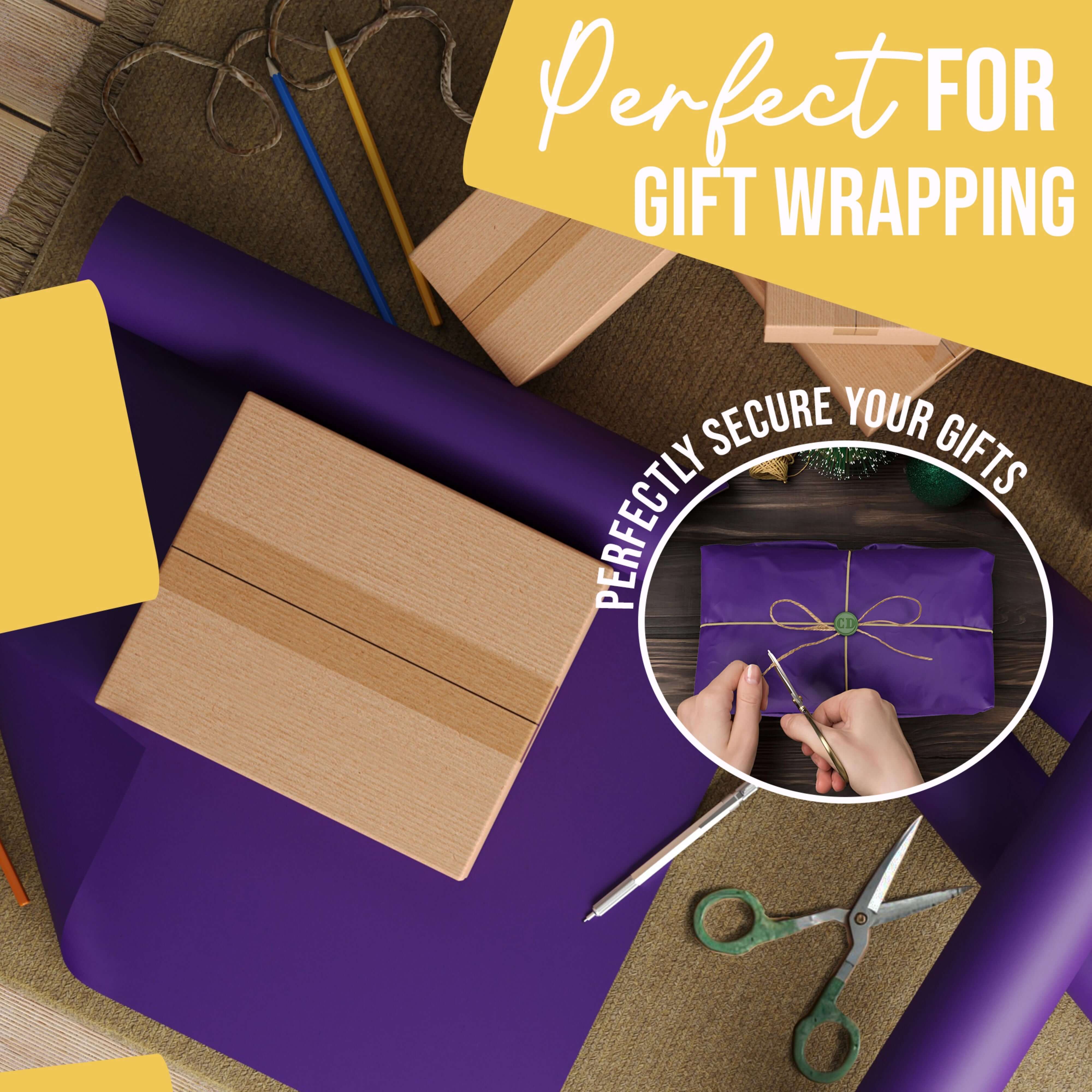 36 x 110' Kraft Paper Roll | Purple