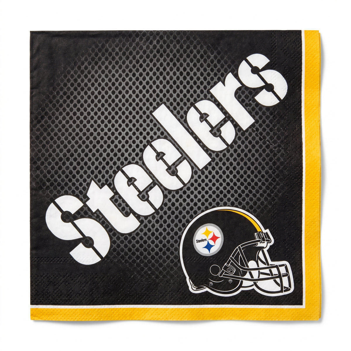 Pittsburgh Steelers NFL Luncheon Napkins - 6.5 In. x 6.5 In.