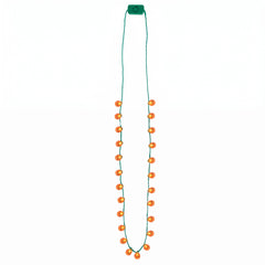 Light-Up Pumpkin Halloween Necklace