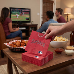 Los Angeles Angels MLB Lunch Napkins - 6.5 In. x 6.5 In.