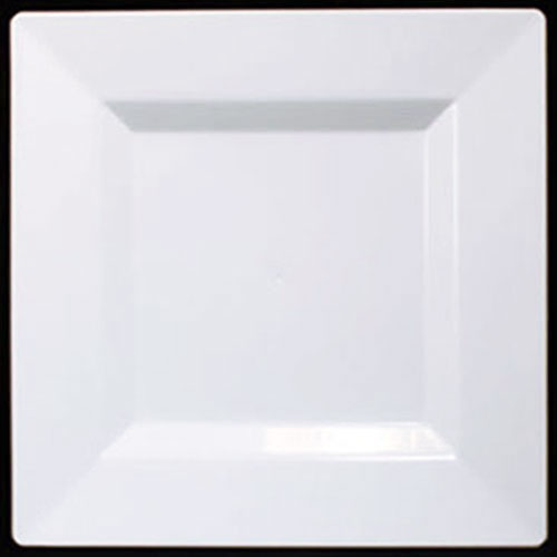 10.75 In. White Square Plates | 10 Count