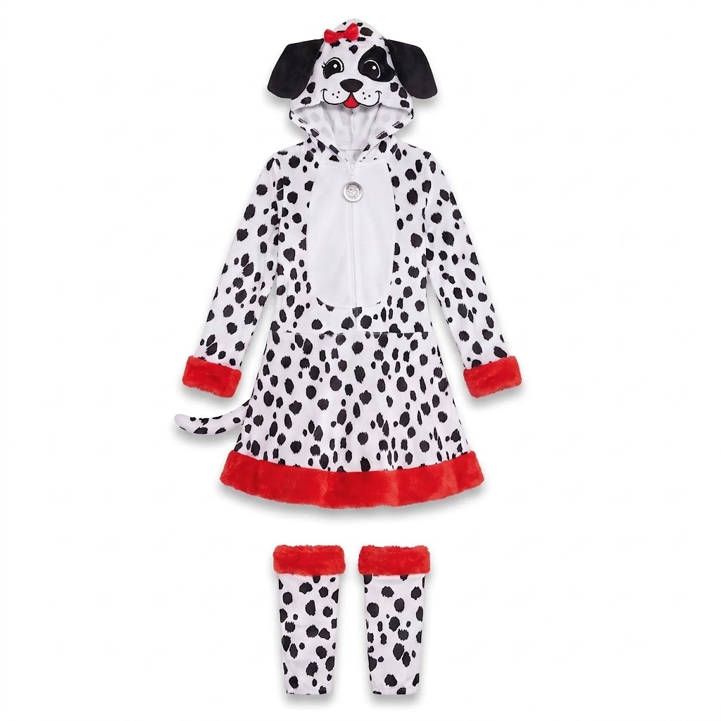 Spotted Dalmatian Girl's Halloween Costume - Child S (4-6)