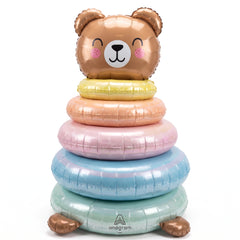 Bear Stacker AirLoonz Foil Balloon