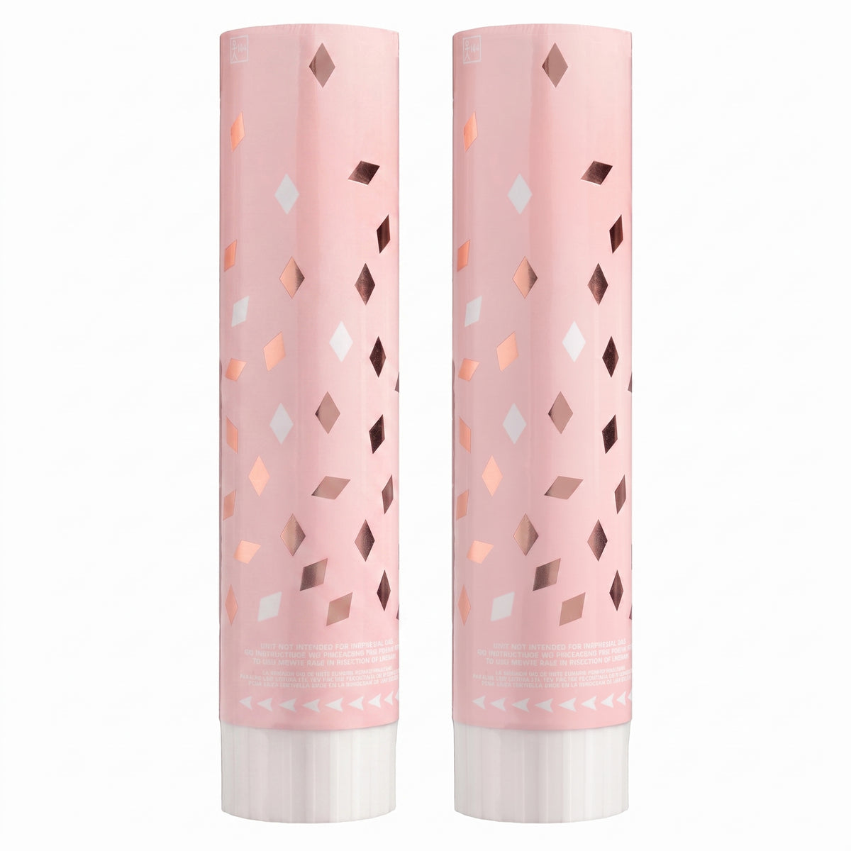 Blush Pink Birthday Confetti Popper - 2 Pack