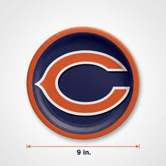 Chicago Bears 9" Round Paper Plates