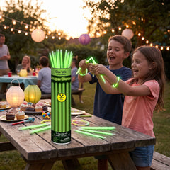 Green Glow Sticks - 8 Inch, 36-Pack