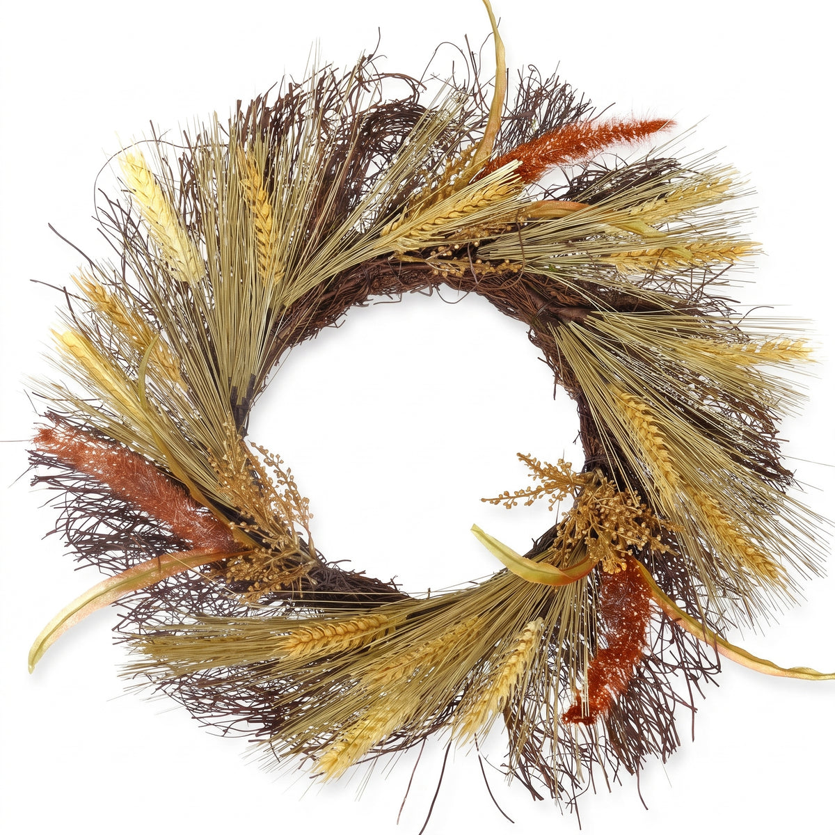 18" Harvest Fall Floral Wreath