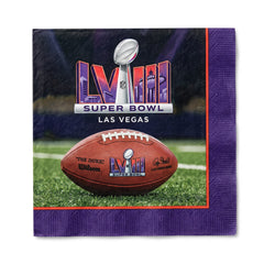 NFL Super Bowl LVIII Luncheon Napkins - 6.5 In. x 6.5 In.