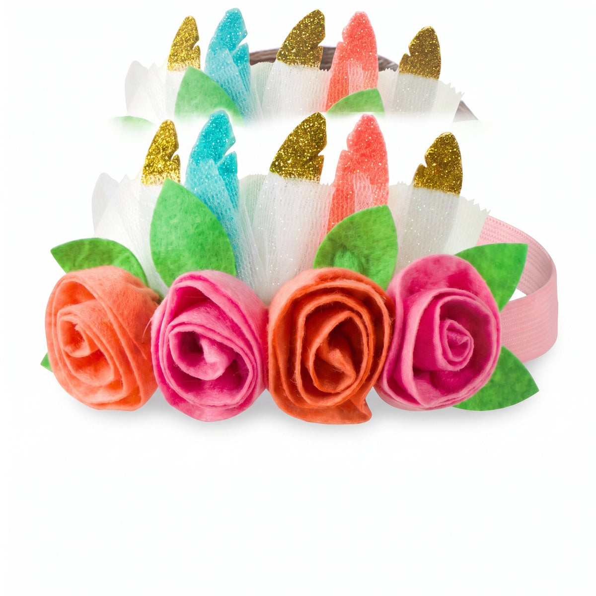 Boho Floral Headband for Baby's First Birthday
