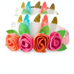Boho Floral Headband for Baby's First Birthday