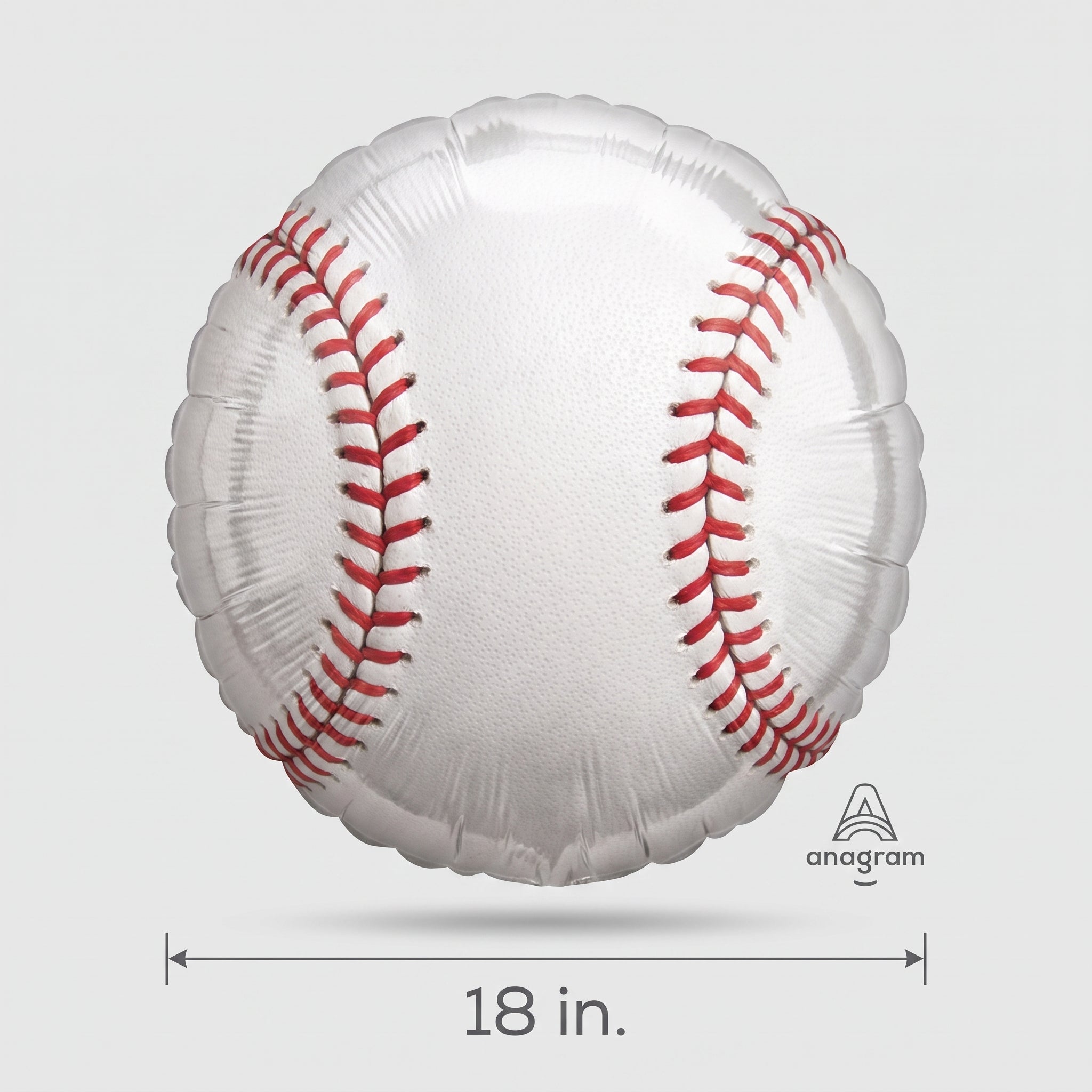 Championship Baseball Metallic Balloon