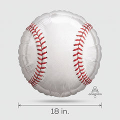 Championship Baseball Metallic Balloon