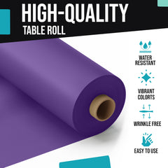 Little Gym - 40 In. x 100 Ft. Purple Table Roll