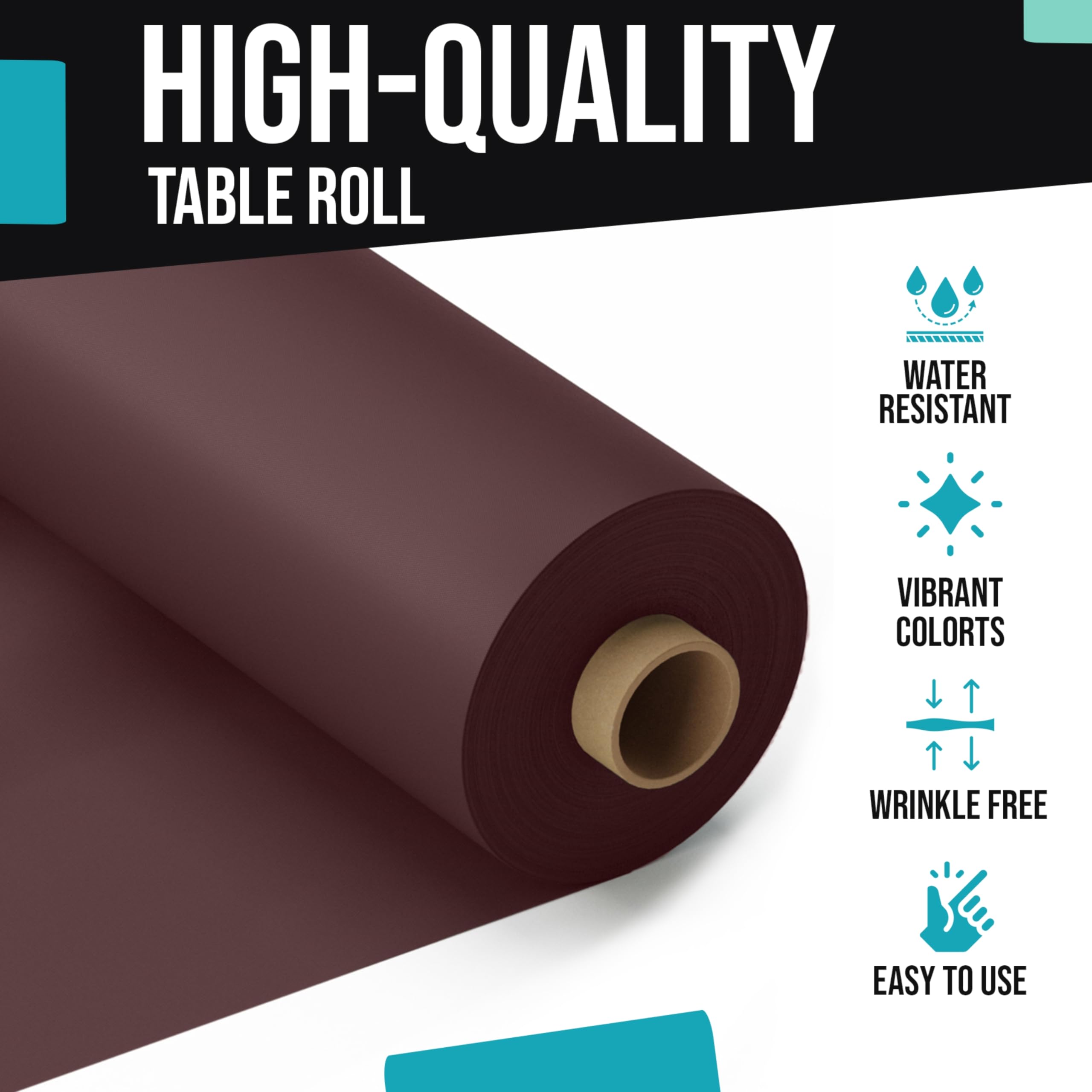 40 In. x 300 Ft. Premium Brown Table Roll