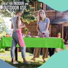 Unleashed - 40 In. x 100 Ft. Lime Green Table Roll