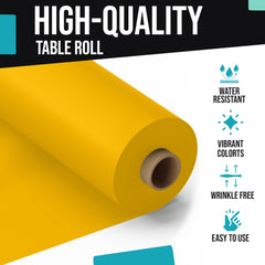 40 In. x 300 Ft. Premium Yellow Table Roll