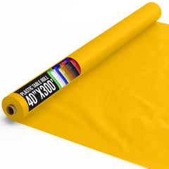 40 In. x 300 Ft. Premium Yellow Table Roll | 4 Count
