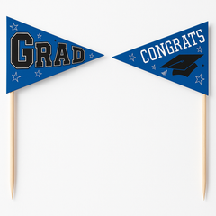 Blue Graduation Party Picks