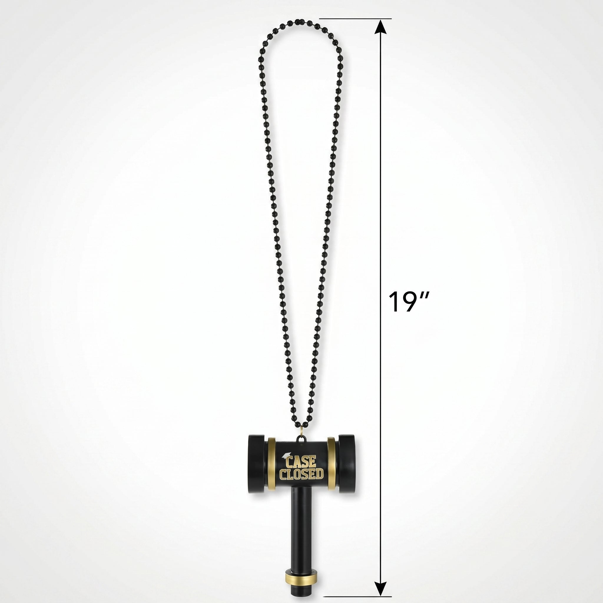 "Case Closed" Law School Graduation Necklace