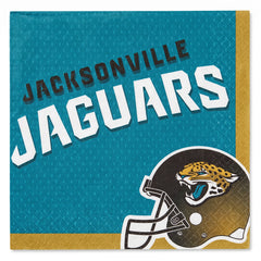 Jacksonville Jaguars NFL Lunch Napkins - 6.5 In. x 6.5 In.