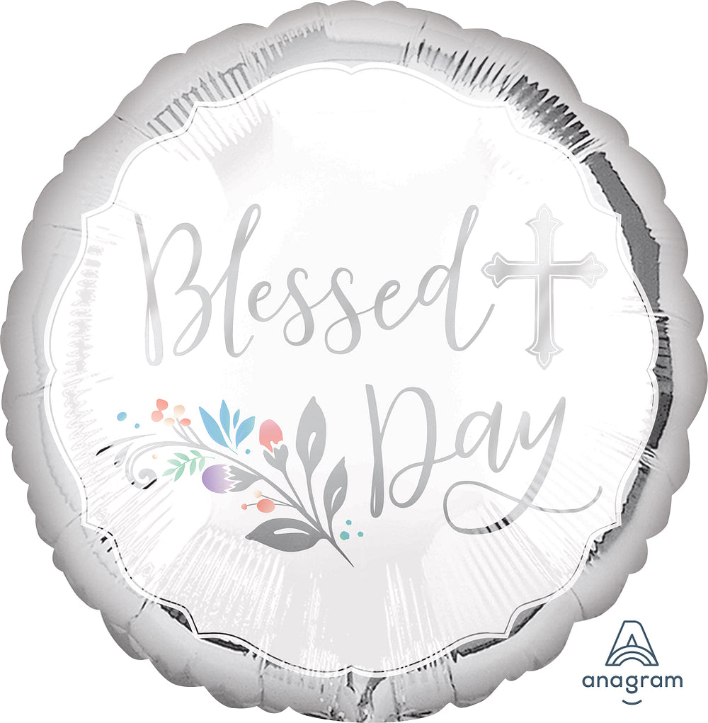 Metallic Holy Day Mylar Balloon - 18 Inch