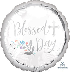 Metallic Holy Day Mylar Balloon - 18 Inch