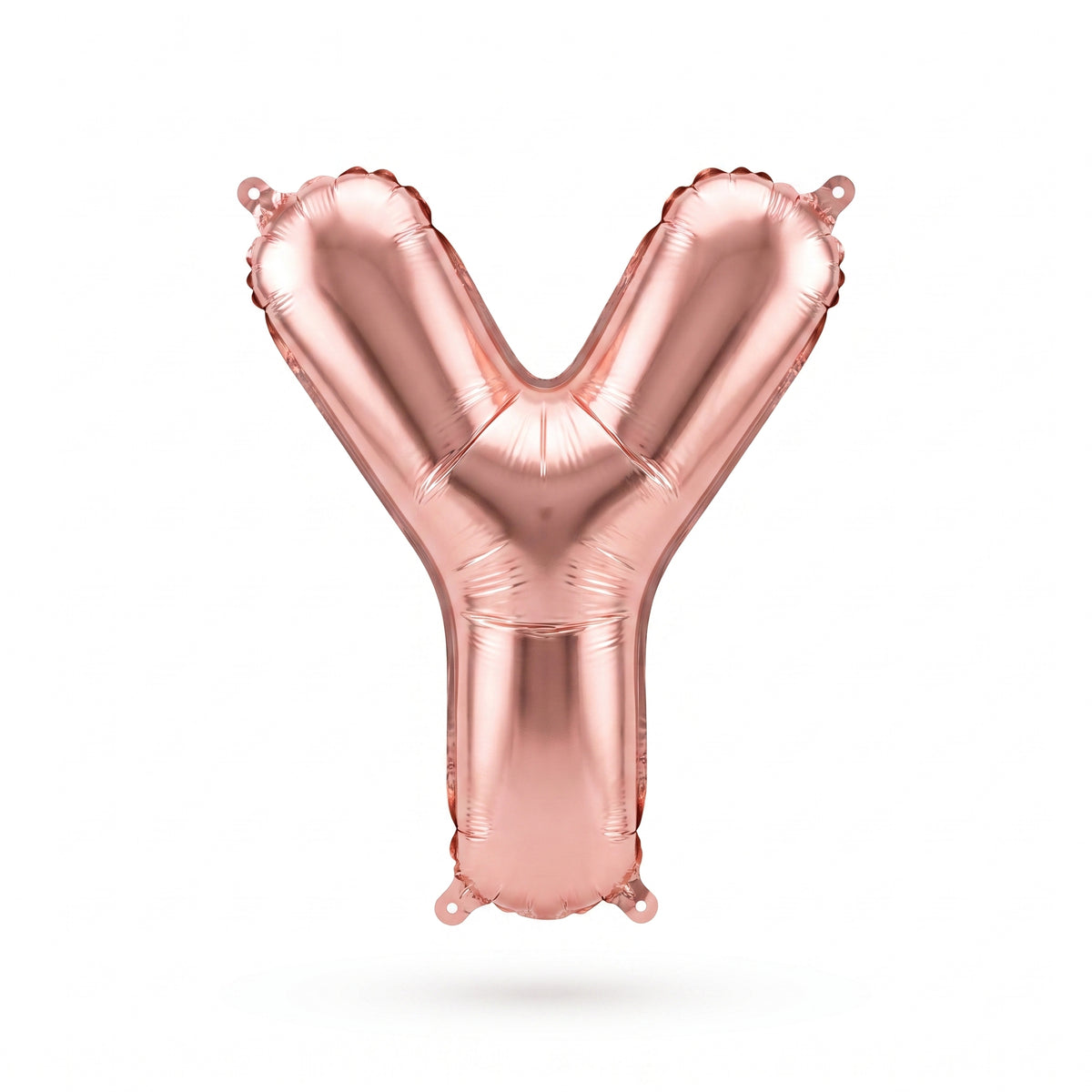 Rose Gold Foil Letter Y Balloon