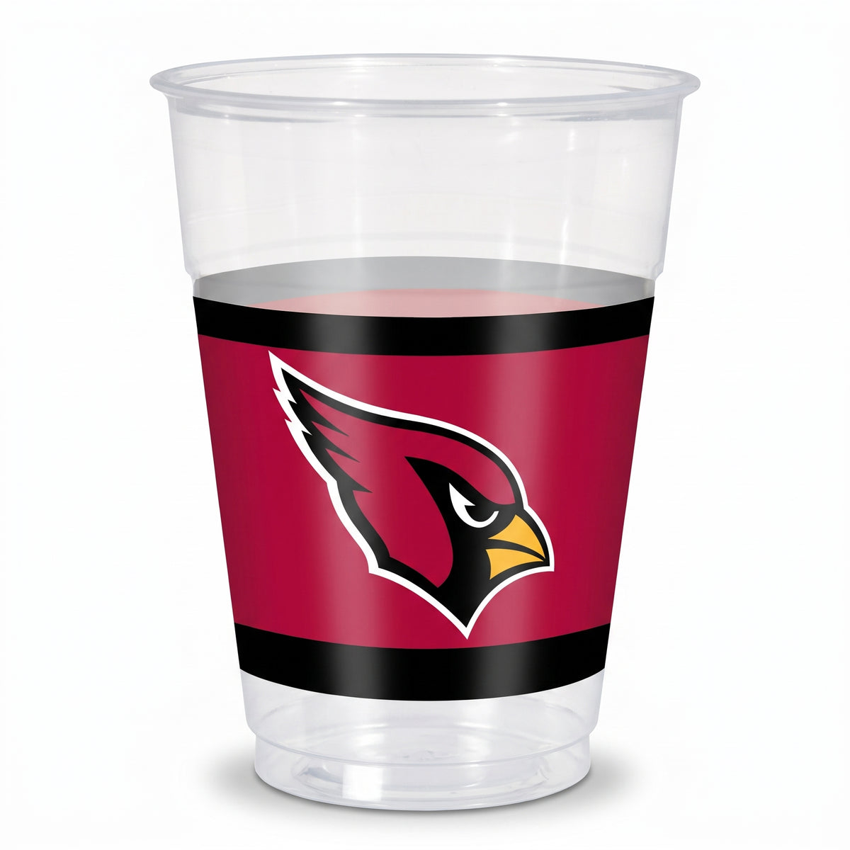 Arizona Cardinals 16oz Plastic Cups - 25ct