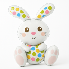 Easter Bunny Air-Filled Foil Balloon