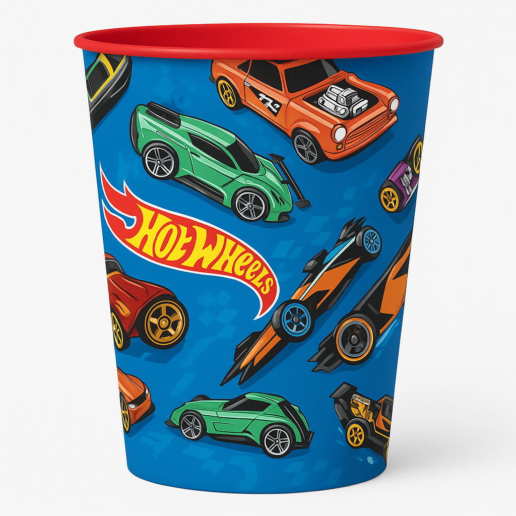 Hot Wheels Reusable Plastic Favor Cup - 16 oz