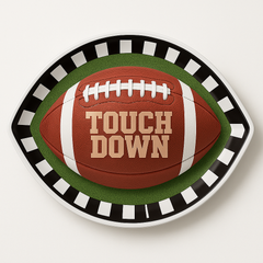 Football-Shaped Party Platter