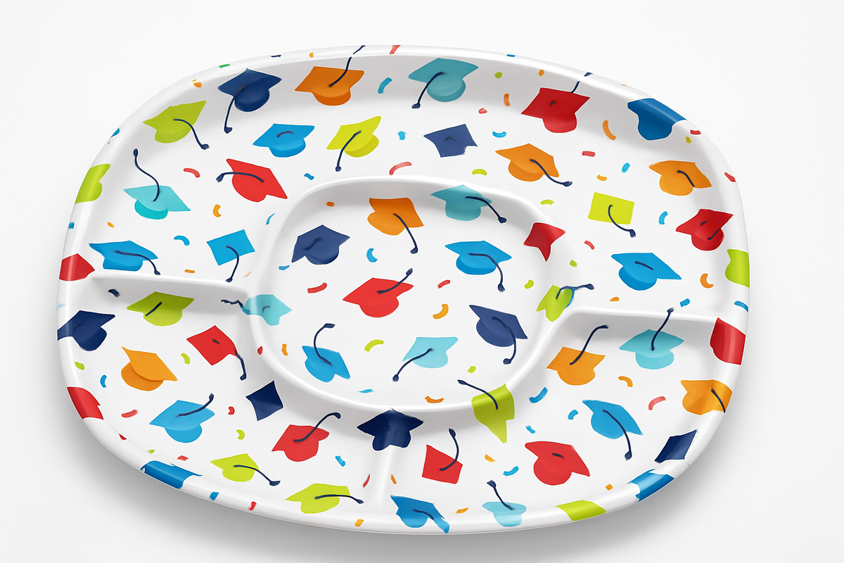 Graduation Celebration Multisectional Platter