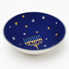 Hanukkah Celebration Star Serving Bowl