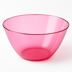 Bright Pink 5QT Plastic Serving Bowl