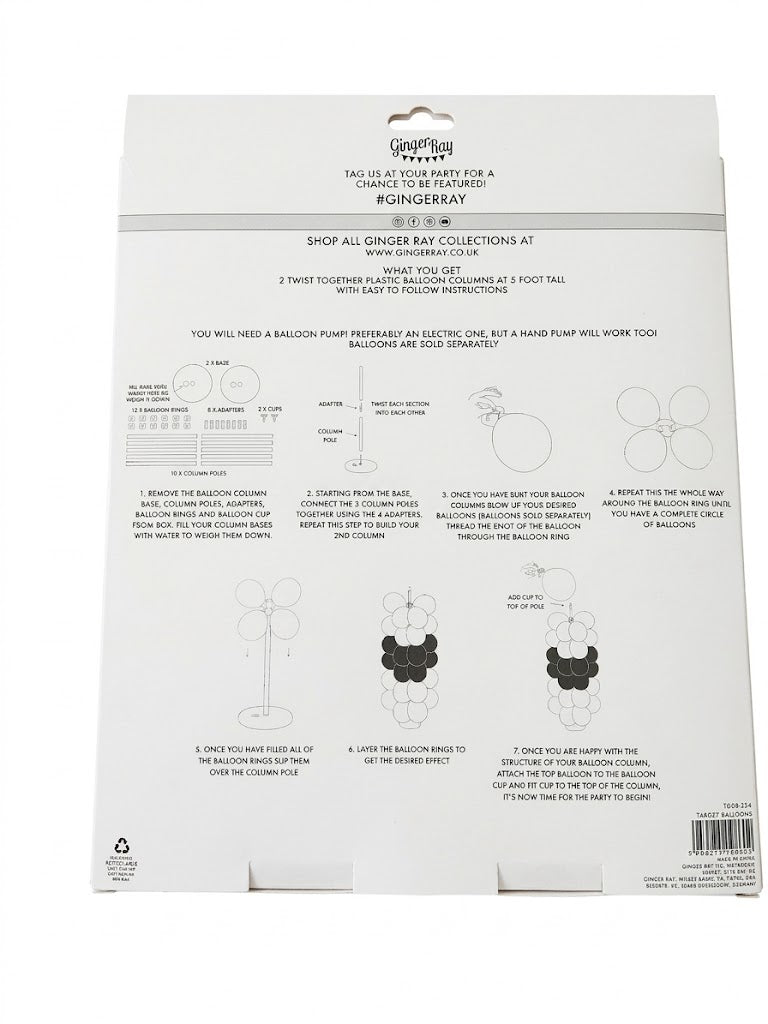 Balloon Column Kit | 5 Ft. | 2 Count