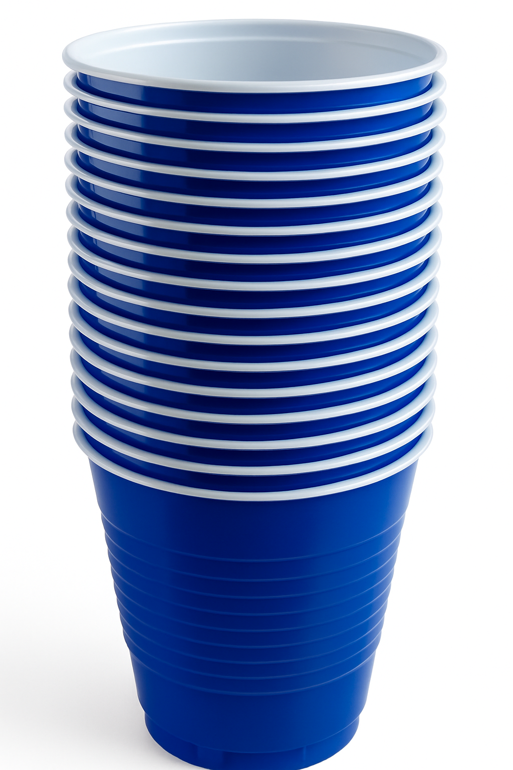 Royal Blue 18oz Plastic Party Cups - 50 Pack