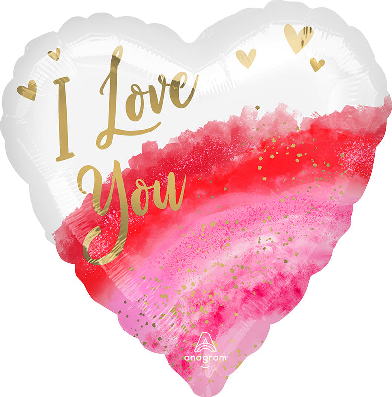 Love Sparks 28" Super Shape Foil Balloon