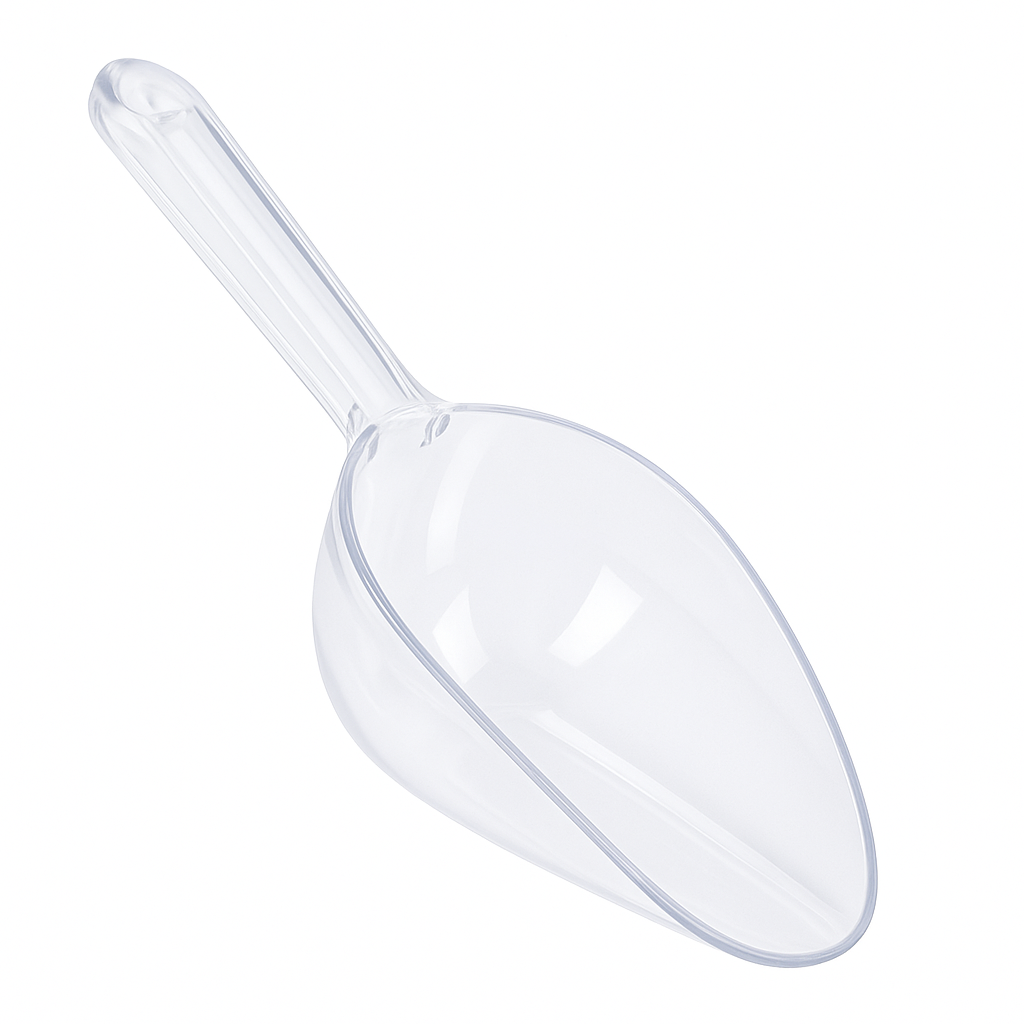 Clear Plastic Candy Scoop for Buffet and Catering